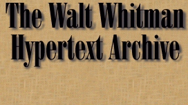 Walt Whitman Hypertext Archive